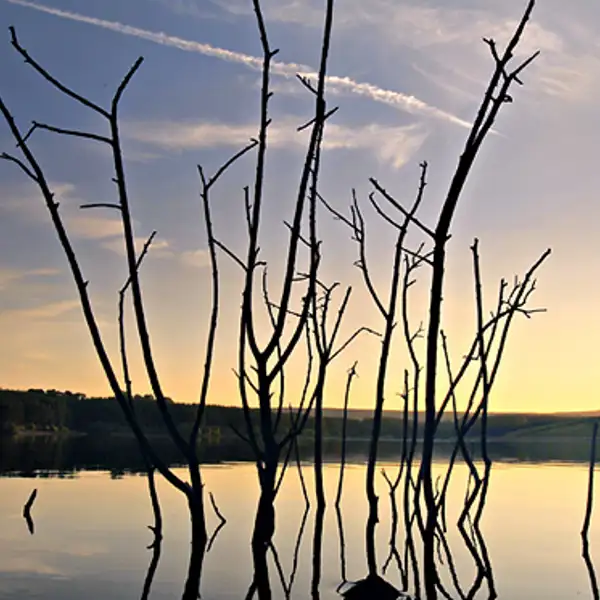 Sunset, Thruscross Reservoir (1)