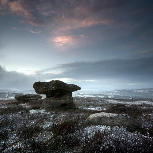 As night falls on the land ...: As night falls on the land ...