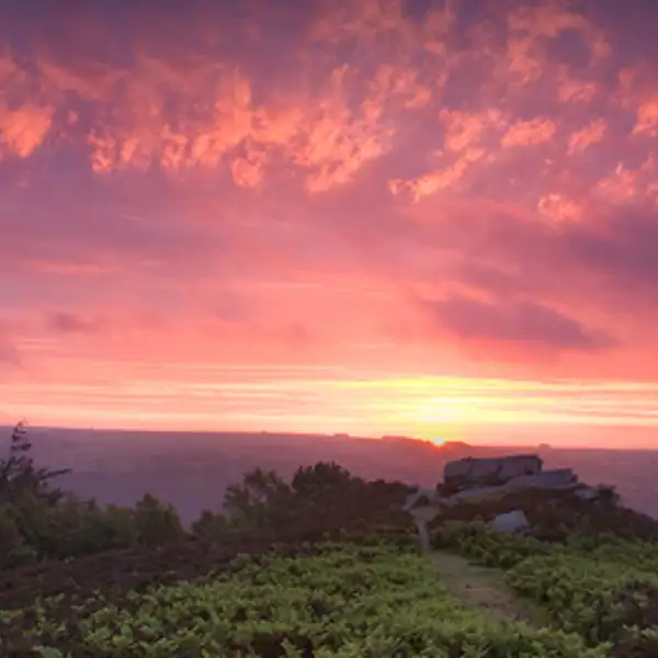 Colourful Pateley Bridge dawn