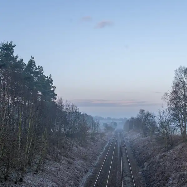 Cold March morning