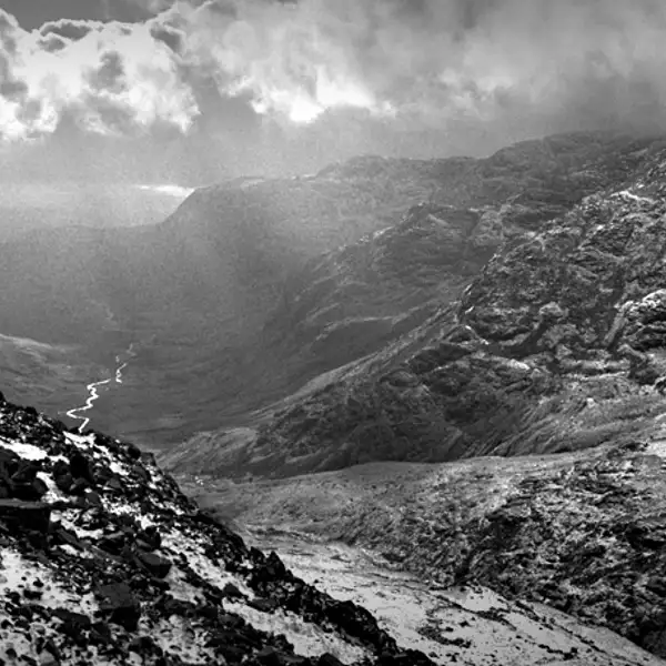 View from crinkle crags