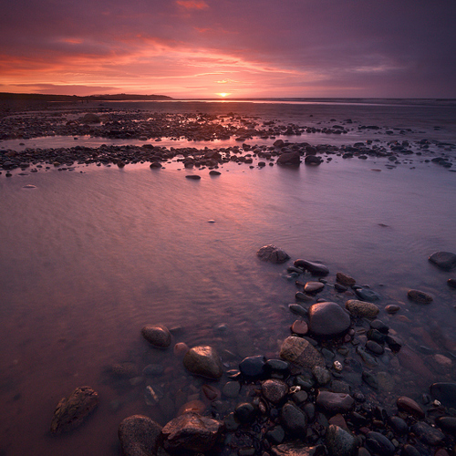Allonby Bay Sunset: Allonby Bay Sunset
