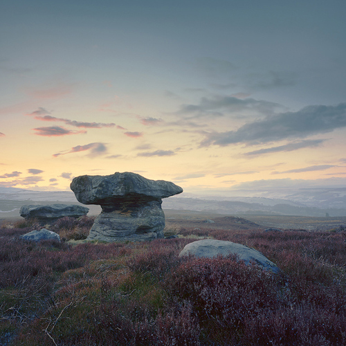Nidderdale after a hail storm: Nidderdale after a hail storm