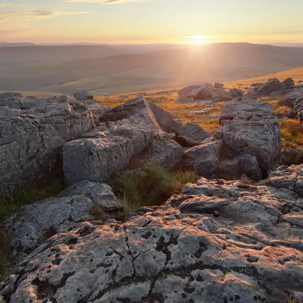 Sunnset in the dales