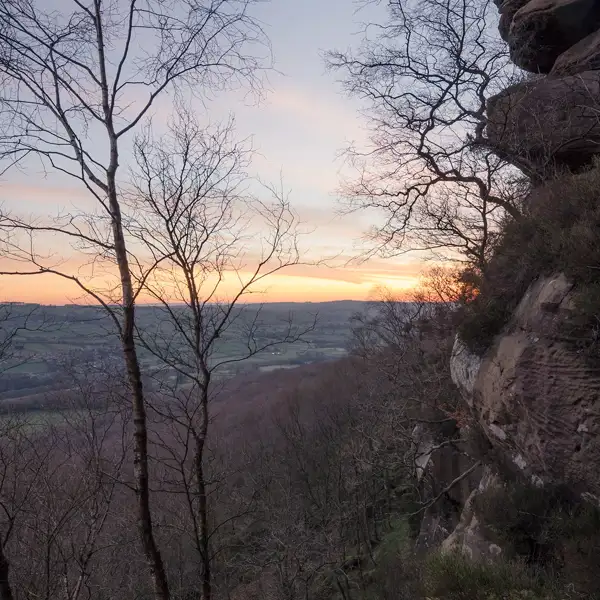 Late winter dawn