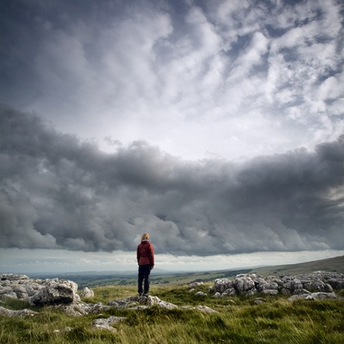 Staring out at the sky: Staring out at the sky