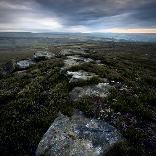 Moorland landscape: Moorland landscape