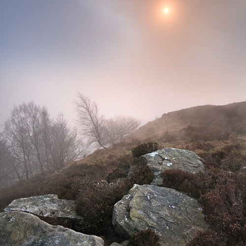 Fire and Fog, Pateley Bridge: Fire and Fog, Pateley Bridge