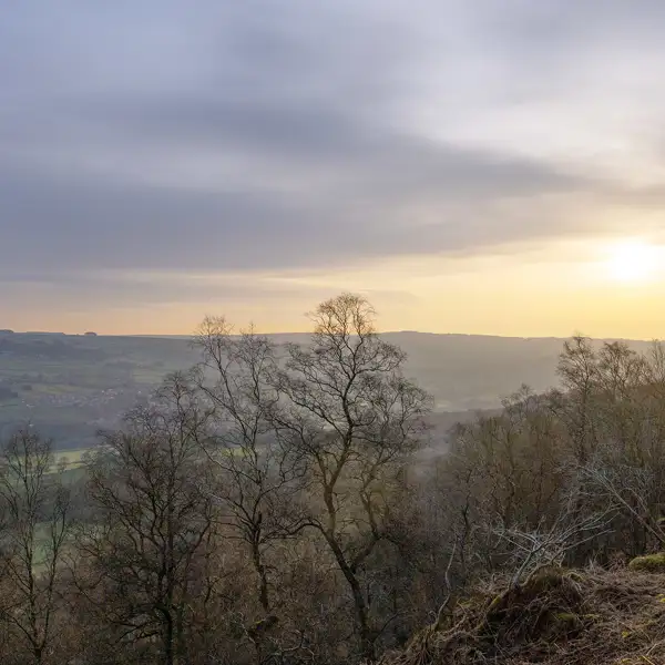 Cold April dawn