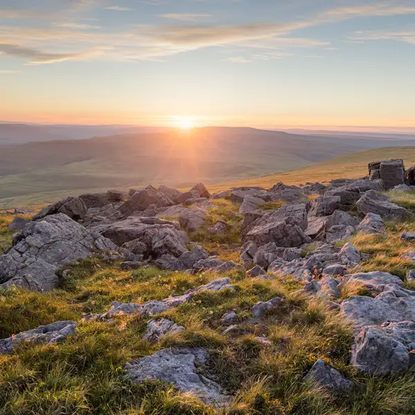 Sunnset in the dales