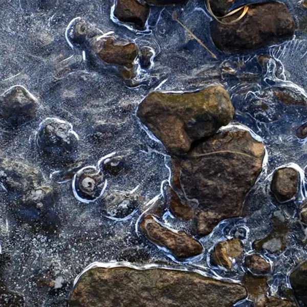 Frozen ground