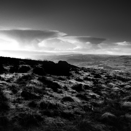Looking down to Todmorden from Stoodley Pike: Looking down to Todmorden from Stoodley Pike